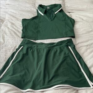 Old Navy Green Tennis Set